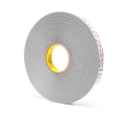 3M VHB 4936-P, 6 mm x 33 m, light grey double-sided very strong adhesive acrylic tape, thickness 0,64 mm