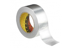 3M 1436 Aluminium adhesive tape with paper backing, thickness 0,075 mm, 50 mm x 50 m
