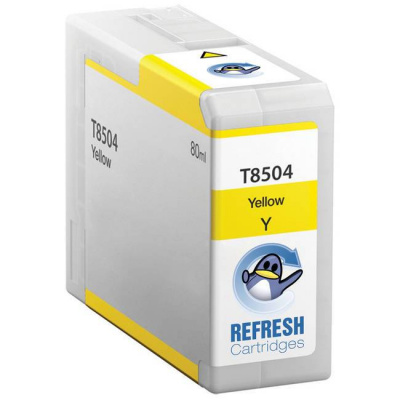 Epson T8504Y yellow compatible ink cartridge