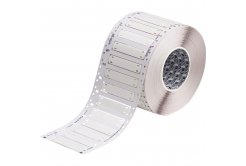 Brady HCM-75x25-B7643-WT / 620331, THT Heatex Cable Markers, 75.00 mm x 25.00 mm