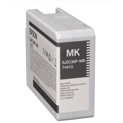 Epson SJIC36P-MK C13T44C540 for ColorWorks, black matte original ink cartridge