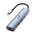 USB (3.0) hub 4-port, UH-545, gray, Genius, 3x USB 3.0, 1x RJ45
