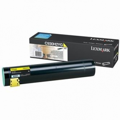 Lexmark C930H2YG yellow original toner