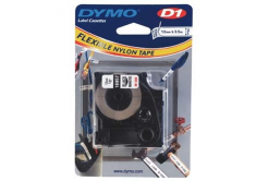 Dymo D1 16957, S0718040, 12mm x 3,5 m, black text/white tape, original tape