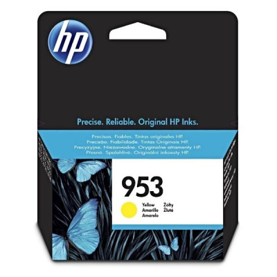 HP 953 F6U14AE, yellow , original ink cartridge