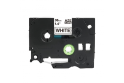Brother TZ-N261 / TZe-N261, 36mm x 8m, black text / white tape, non-laminated compatible tape