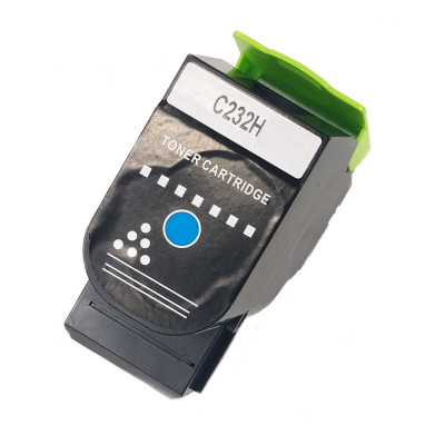 Lexmark C232HC0 cyan compatible toner