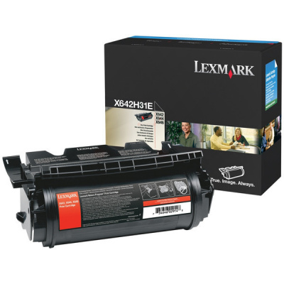 Lexmark X642H31E black original toner