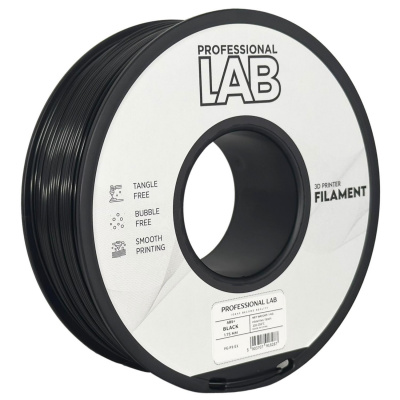 Professional Lab FG-P1-E1, 3D filament, ABS+, 1,75mm, 1000g, Black