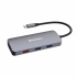 VERBATIM Hub USB-C Pro Multiport 9 Port, 3x USB 3.2, 2x USB-C, HDMI, RJ45, microSD/SD, grey