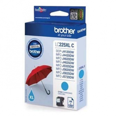 Brother LC-225XLC cyan original ink cartridge