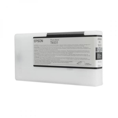 Epson T653100 photo black original ink cartridge