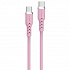 Powerton ENERGY PASTEL EDITION USB-C Cable, 100W, 1m, silicone, pink