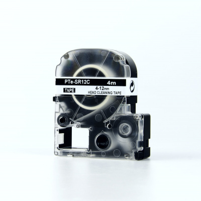 Epson SR12C, 12mm x 4m, cleaning compatible tape