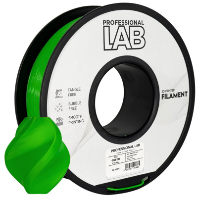 Professional Lab FG-P64-E1, 3D filament, PLA, 1,75mm, 1000g, Green