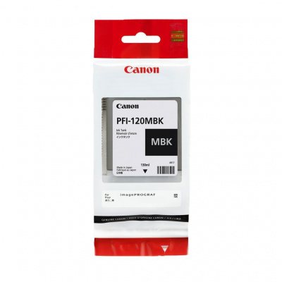 Canon PFI-120MBK 2884C001 matte black  original ink cartridge