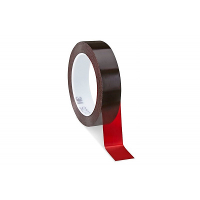 3M 616 Scotch Lithographic tape, red, 25 mm x 66 m
