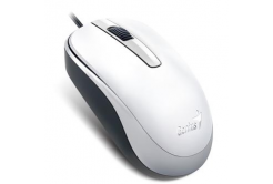 Genius Mouse DX-120 31010105107, 1200DPI, optic, 3tl., wired USB, white, standard, universal