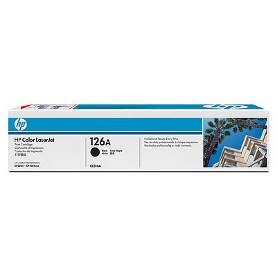 HP 126A CE310A black original toner
