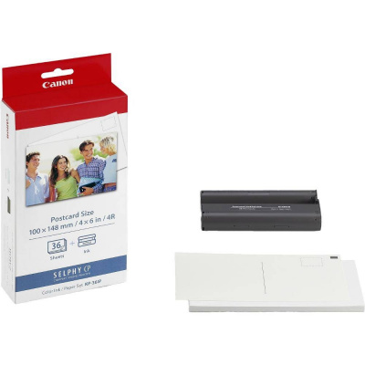 Canon KP-36IP 7737A001, photo paper, 36pcs, 10x15cm, white