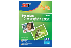 SCI GPP-200 Glossy Inkjet Photo Paper, 200g, A4, 20 listů, lesklý fotopapír