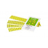 Partex PLB025025H40.LIT labels 25x25 mm, lightning in a triangle, yellow, 10x12pcs