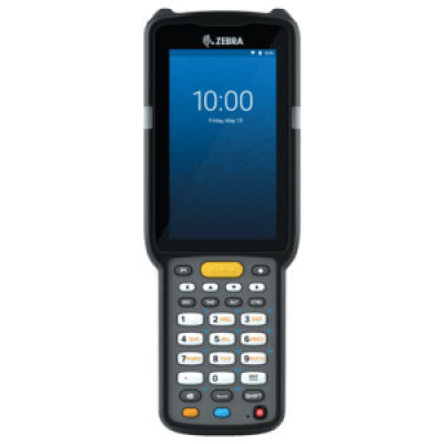 Zebra MC3300x, 2D, SR, SE4770, 10.5 cm (4''), alpha, BT, Wi-Fi, NFC, Android, GMS
