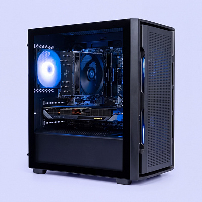 Herní počítač Raiko Pro – RX 9060 XT 16GB, AMD Ryzen 5 9600X, 16GB / 32GB RAM, 1TB SSD