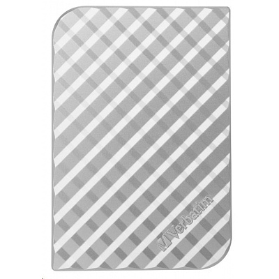 VERBATIM External HDD 2TB Store 'n' Go Portable Hard Drive USB 3.0, Silver GEN II