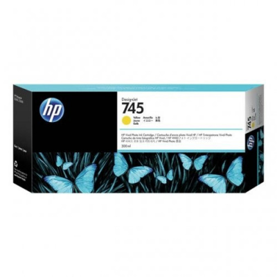 HP 745 F9K02A yellow original ink cartridge
