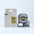 Epson LK-6KBM, SM24ZW, 24mm x 9m, black text / gold tape, compatible tape