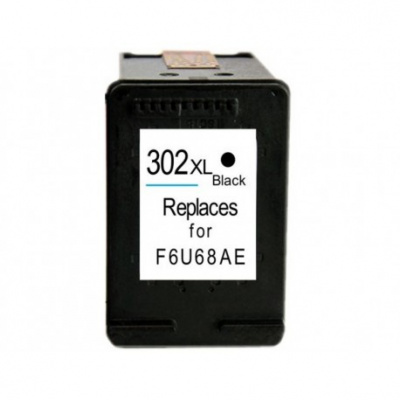 Compatible cartridge with HP 302XL F6U68AE black 