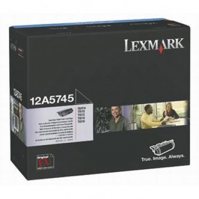 Lexmark 12A5745 black original toner