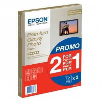 Epson Premium Glossy Photo Paper C13S042169, 255 g/m2, A4, 30pcs, glossy, inkjet, white, photo paper