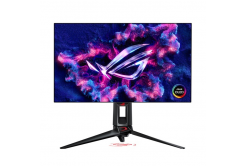ASUS Strix PG27AQDP 90LM0A20-B01A70 Monitor, ROG, 26.5", OLED, QHD, 480Hz, 0.03ms, Black, 3R