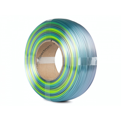 Spectrum 81287 Refill 3D filament, PLA Silk rainbow, 1,75mm, 1000g, Frost gloss