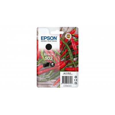 Epson 503 T09Q140 C13T09Q14010 black original ink cartridge