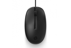 Wired mouse, HP 125 Wired Mouse, black, optical, 1200 DPI