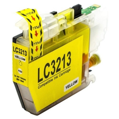 Brother LC-3213 yellow compatible inkjet cartridge