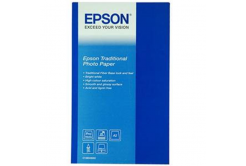 Epson Traditional Photo Paper S045052 C13S045052, 330 g/m2, A2, 25pcs, satin, white, photo paper