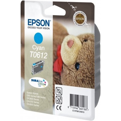 Epson T0612 cyan original ink cartridge