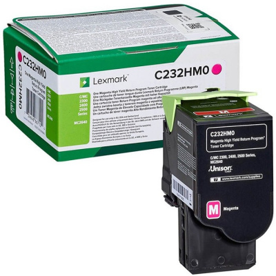 Lexmark C232HM0 magenta original toner