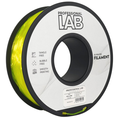 Professional Lab FG-P125-E1, 3D filament, TPU 95A, 1,75mm, 1000g, Yellow