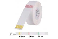 Niimbot A2A78768301, 14x40mm, 160pcs, Dots, colorful self-adhesive labels