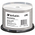 VERBATIM CD-R (50-pack) spindle, AZO 52X, 700MB, WHITE WIDE THERMAL PRINTABLE SURFACE NON-ID