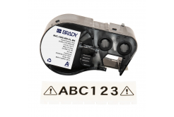Brady M4C-1000-595-CL-BK / 170838, 25.40 mm x 6.10 m, Vinyl, black text / transparent tape