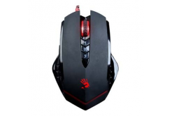 A4Tech Bloody V8A Mouse, 3200 DPI, optical, 7 buttons, wired USB, black, gaming, CORE 3, 160 kB memory