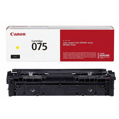 Canon 075 Y 6362C002 yellow original toner