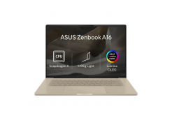 ASUS Zenbook A16/UX3607QA-OLED104WZ/SD-X1-26-100/16"/WUXGA/16GB/512GB/Adreno/W11H/Brown/2R