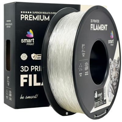 Smart Print FG-S126-E1, 3D filament, TPU 95A, 1,75mm, 1000g, Transparent